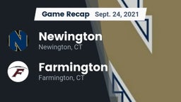 Recap: Newington  vs. Farmington  2021