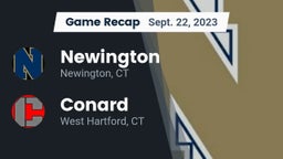 Recap: Newington  vs. Conard  2023