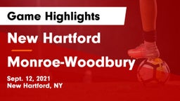 New Hartford  vs Monroe-Woodbury Game Highlights - Sept. 12, 2021
