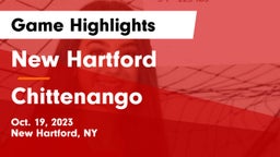 New Hartford  vs Chittenango  Game Highlights - Oct. 19, 2023
