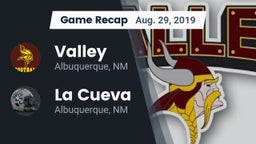 Recap: Valley  vs. La Cueva  2019