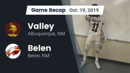 Recap: Valley  vs. Belen  2019