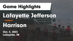 Lafayette Jefferson  vs Harrison  Game Highlights - Oct. 4, 2022