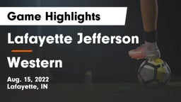 Lafayette Jefferson  vs Western  Game Highlights - Aug. 15, 2022