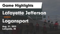 Lafayette Jefferson  vs Logansport  Game Highlights - Aug. 31, 2023