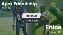 Matchup: Apex Friendship High vs. Enloe  2017