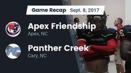 Recap: Apex Friendship  vs. Panther Creek  2017