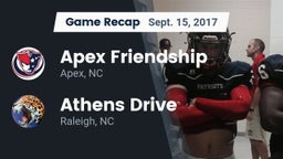 Recap: Apex Friendship  vs. Athens Drive  2017