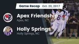 Recap: Apex Friendship  vs. Holly Springs  2017