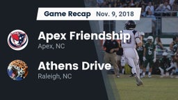 Recap: Apex Friendship  vs. Athens Drive  2018
