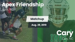 Matchup: Apex Friendship High vs. Cary  2019