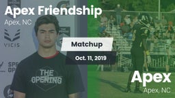 Matchup: Apex Friendship High vs. Apex  2019