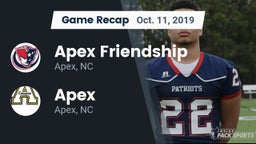 Recap: Apex Friendship  vs. Apex  2019