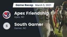 Recap: Apex Friendship  vs. South Garner  2021