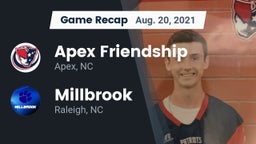 Recap: Apex Friendship  vs. Millbrook  2021