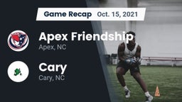Recap: Apex Friendship  vs. Cary  2021
