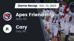 Recap: Apex Friendship  vs. Cary  2023