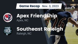Recap: Apex Friendship  vs. Southeast Raleigh  2023