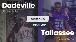 Matchup: Dadeville High vs. Tallassee  2017