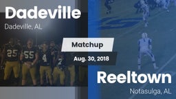 Matchup: Dadeville High vs. Reeltown  2018