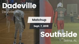 Matchup: Dadeville High vs. Southside  2018