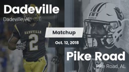 Matchup: Dadeville High vs. Pike Road  2018