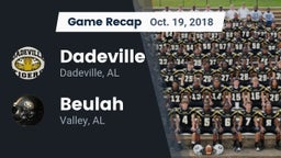 Recap: Dadeville  vs. Beulah  2018