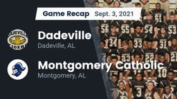 Recap: Dadeville  vs. Montgomery Catholic  2021