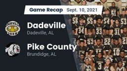 Recap: Dadeville  vs. Pike County  2021