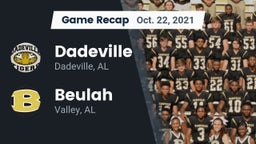 Recap: Dadeville  vs. Beulah  2021