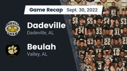 Recap: Dadeville  vs. Beulah  2022