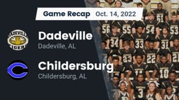 Recap: Dadeville  vs. Childersburg  2022