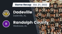 Recap: Dadeville  vs. Randolph County  2022