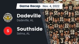 Recap: Dadeville  vs. Southside  2022