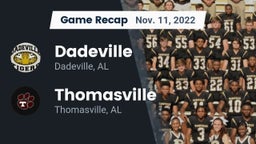 Recap: Dadeville  vs. Thomasville  2022