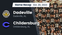 Recap: Dadeville  vs. Childersburg  2023