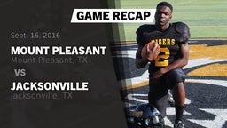 Recap: Mount Pleasant  vs. Jacksonville  2016