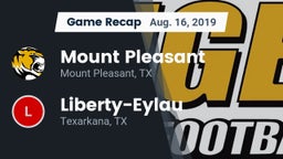 Recap: Mount Pleasant  vs. Liberty-Eylau  2019