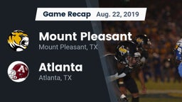 Recap: Mount Pleasant  vs. Atlanta  2019