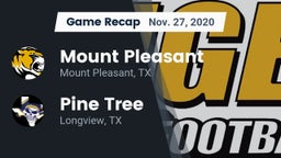 Recap: Mount Pleasant  vs. Pine Tree  2020