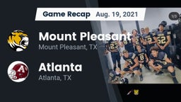 Recap: Mount Pleasant  vs. Atlanta  2021
