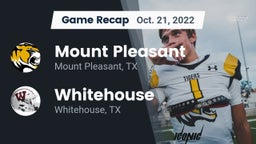 Recap: Mount Pleasant  vs. Whitehouse  2022