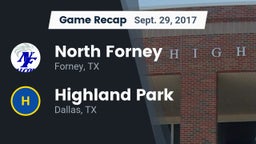 Recap: North Forney  vs. Highland Park  2017