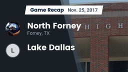 Recap: North Forney  vs. Lake Dallas 2017