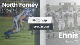 Matchup: North Forney High vs. Ennis  2018