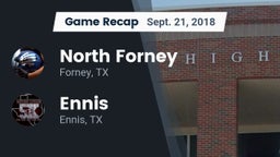 Recap: North Forney  vs. Ennis  2018