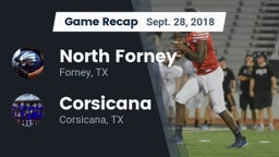 Recap: North Forney  vs. Corsicana  2018