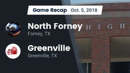 Recap: North Forney  vs. Greenville  2018