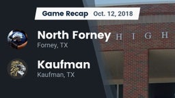 Recap: North Forney  vs. Kaufman  2018
