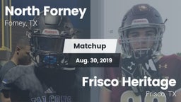 Matchup: North Forney High vs. Frisco Heritage  2019
